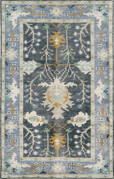 Momeni Ophelia OPH-3 Aqua Hand Knotted Area Rugs