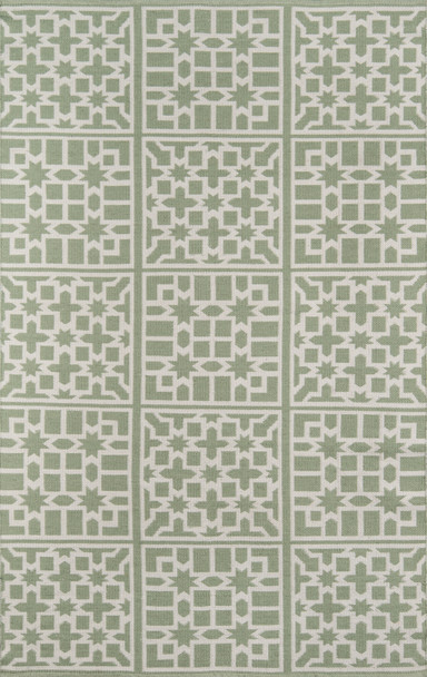 Madcap Cottage Palm Beach PAM-1 Green Hand Woven Area Rugs