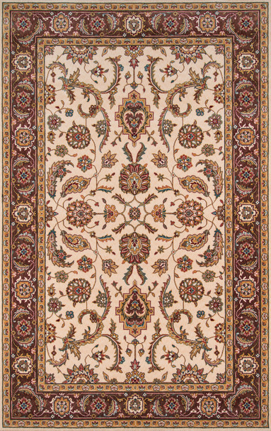 Momeni Persian Garden PG-07 Cocoa Machine Made Area Rugs