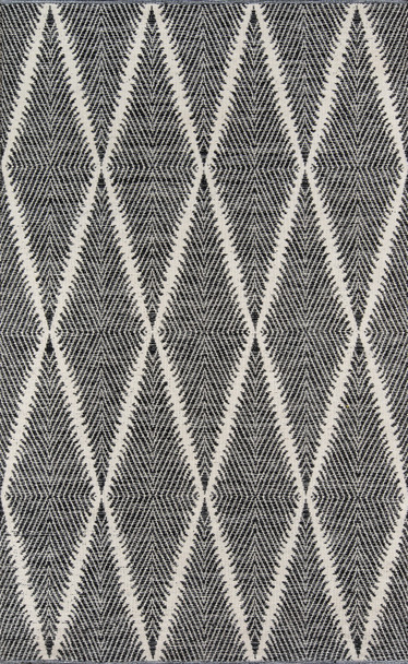 Erin Gates River RIV-1 Black Hand Woven Area Rugs