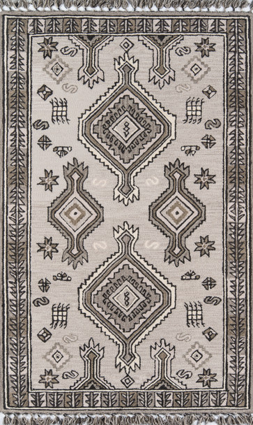 Momeni Tahoe TA-03 Grey Hand Tufted Area Rugs