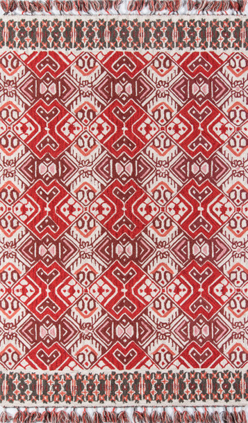 Momeni Tahoe TA-06 Red Hand Tufted Area Rugs