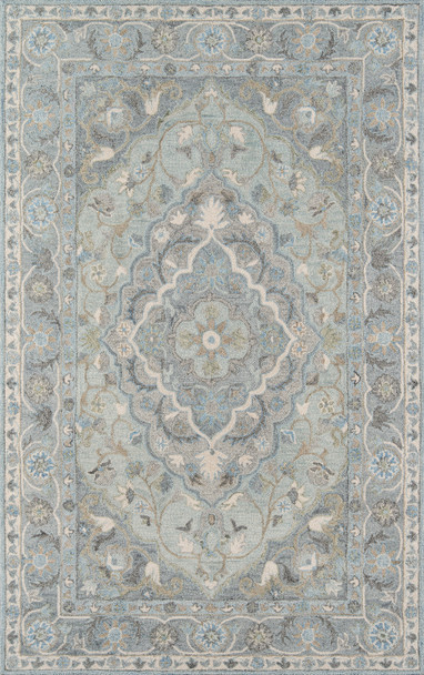 Momeni Tangier TAN33 Blue Hand Tufted Area Rugs