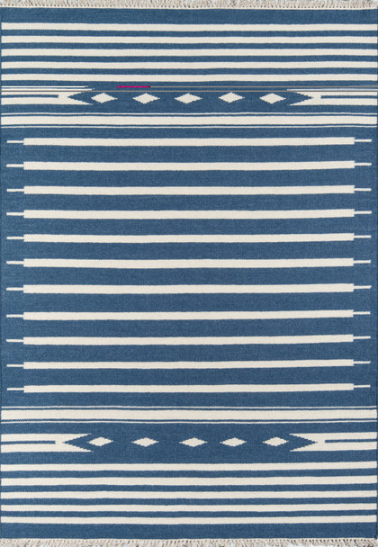 Erin Gates Thompson THO-1 Denim Hand Woven Area Rugs