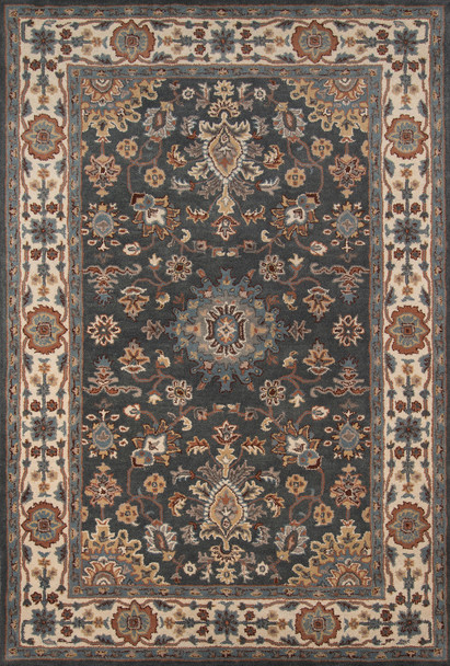 Momeni Tudor TUD-4 Grey Hand Tufted Area Rugs