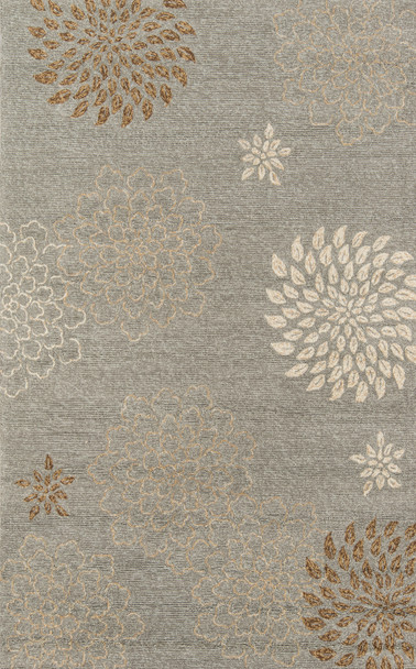 Momeni Veranda VR-31 Light Blue Hand Hooked - 3'9" X 5'9" Rectangle Area Rug