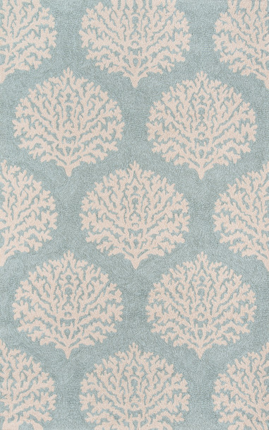 Momeni Veranda VR-45 Blue Hand Hooked Area Rugs