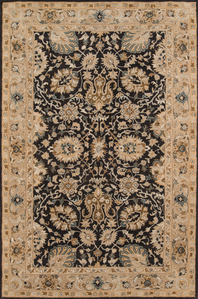 Momeni Zarin ZR-02 Charcoal Hand Tufted Area Rugs