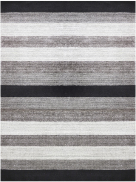 Amer Rugs Blend BLN-15 Charcoal Gray Hand-woven Area Rugs