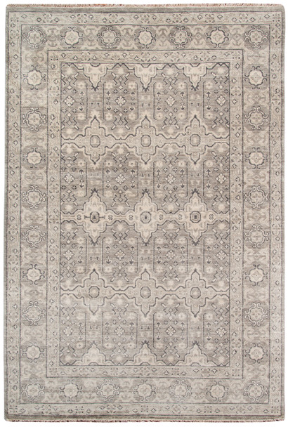 Amer Rugs Blu BLU-35 Gray Gray Hand-knotted Area Rugs