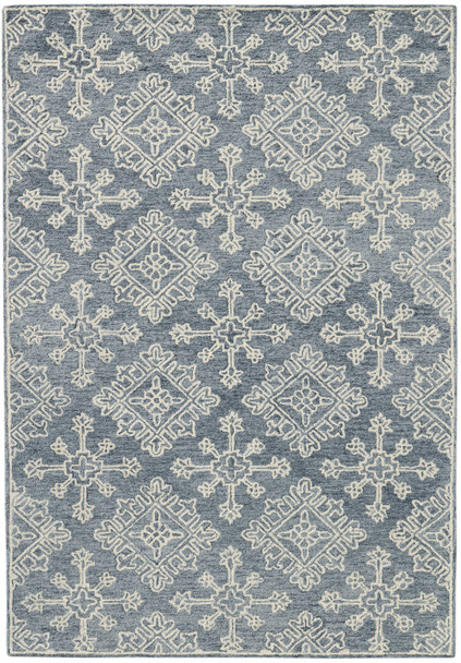 Amer Rugs Boston BOS-34 Gray Steel Gray Hand-tufted Area Rugs