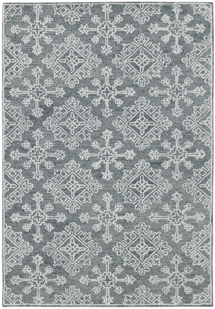 Amer Rugs Boston BOS-36 Graphite Gray Hand-tufted Area Rugs