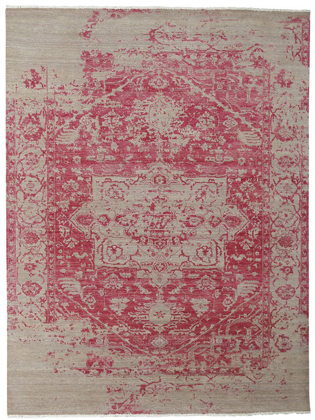 Amer Rugs Dazzle DAZ-1 Merino Pink Hand-knotted Area Rugs