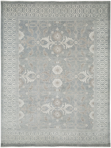 Amer Rugs Empress EMP-2 Gray Gray Hand-knotted Area Rugs