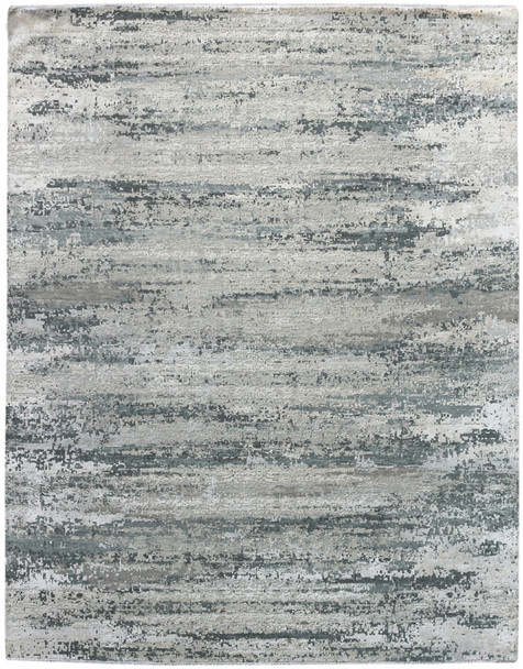 Amer Rugs Mystique MYS-47 Silver Gray Hand-knotted Area Rugs