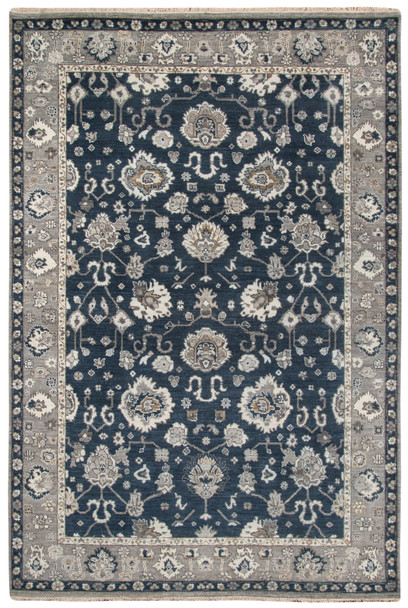 Amer Rugs Nuit Arabe NUI-20 Blue Sapphire Blue Hand-knotted Area Rugs