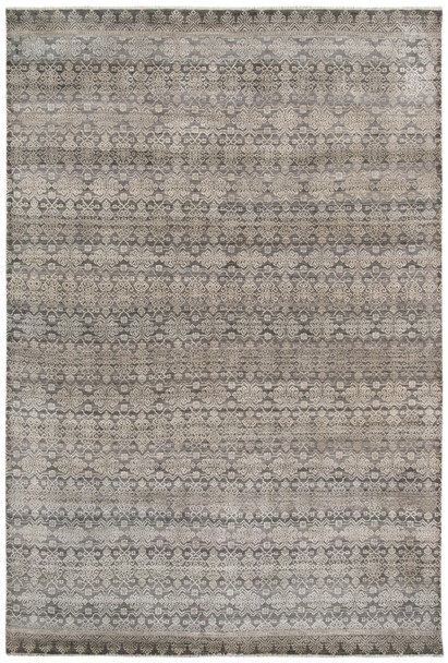 Amer Rugs Pearl PEA-5 Iron Gray Hand-knotted Area Rugs
