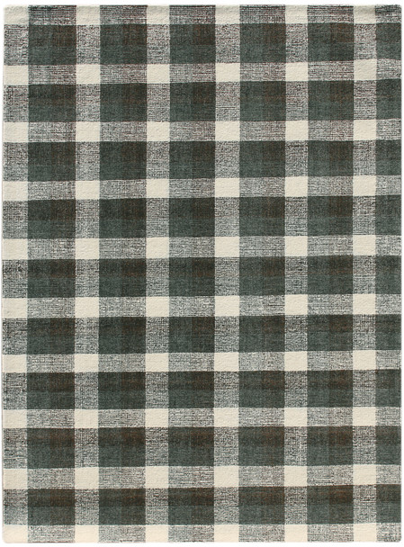 Amer Rugs Tartan TRA-6 Charcoal Black Hand-tufted Area Rugs