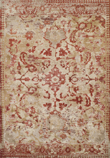 Dalyn Antigua AN4 Paprika Machine Woven Area Rugs