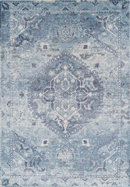 Dalyn Antigua AN7 Sky Machine Woven Area Rugs