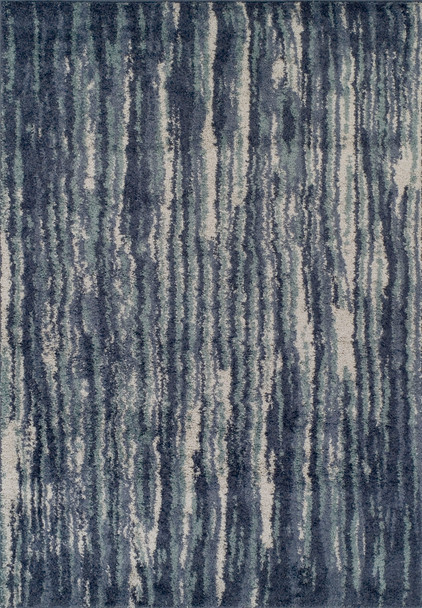 Dalyn Rocco RC6 Navy Shag Area Rugs