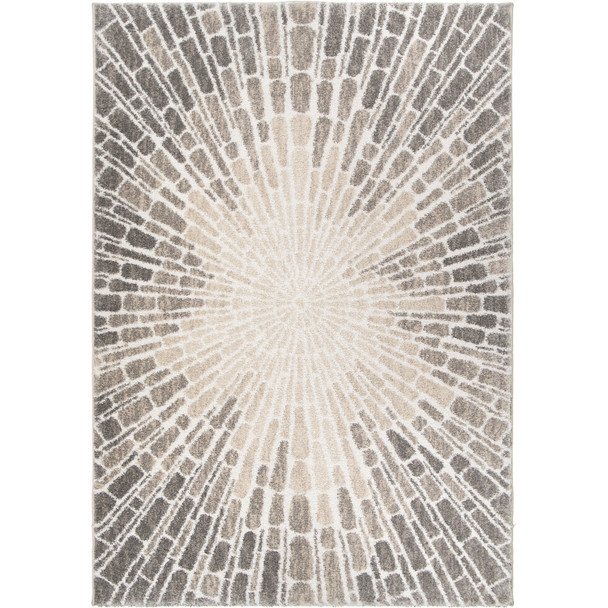 Palmetto Living Mystical Starburst Natural Machine Woven Area Rugs