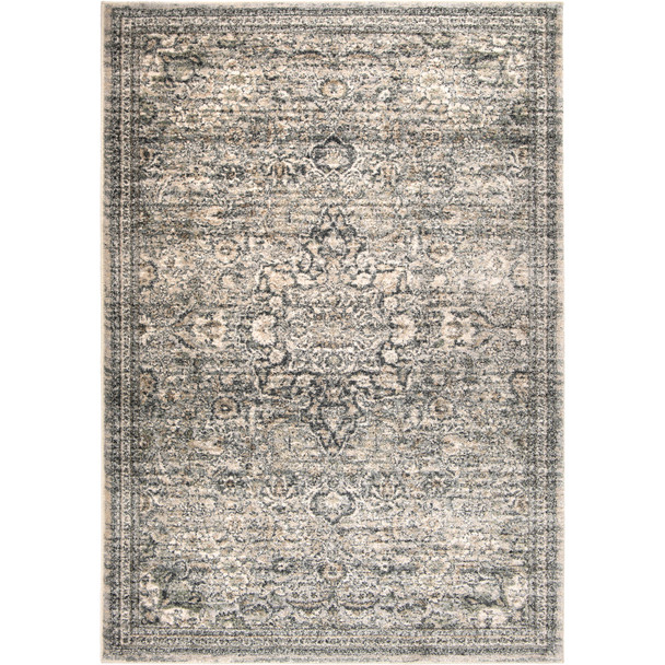 Palmetto Living Riverstone Pembroke Cloud Grey Machine Woven Area Rugs