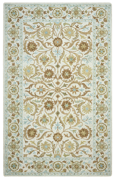 Rizzy Home Ashlyn AL2573 Border Hand Tufted Area Rugs