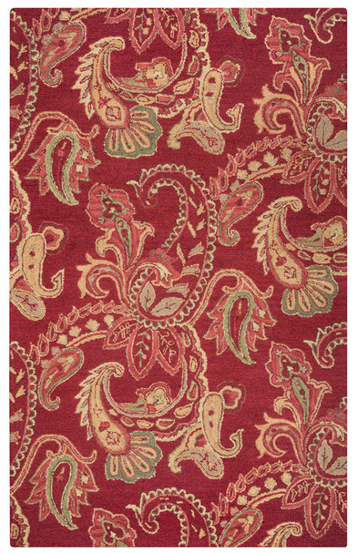 Rizzy Home Ashlyn AL2651 Paisley Hand Tufted Area Rugs