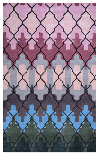Rizzy Home Bradberry Downs BD8819 Trellis Hand Tufted Area Rugs