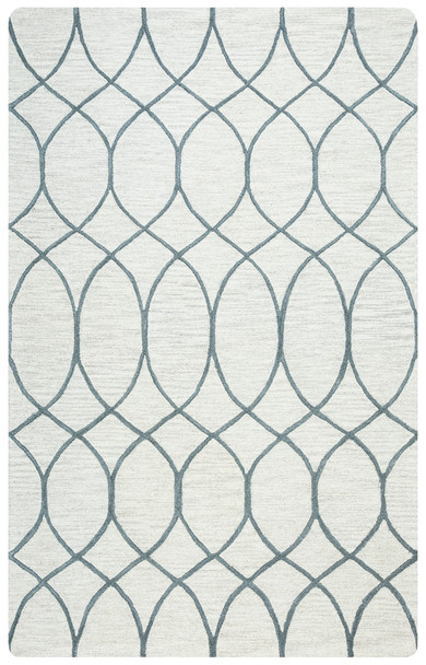 Rizzy Home Caterine CE9482 Trellis Hand Tufted Area Rugs