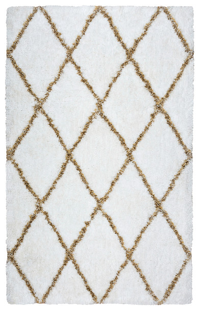 Rizzy Home Connex CX003A Diamond Hand Tufted Area Rugs