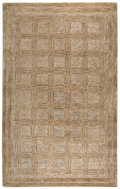 Rizzy Home Fifth Avenue FA129B Squares Hand Tufted Area Rugs