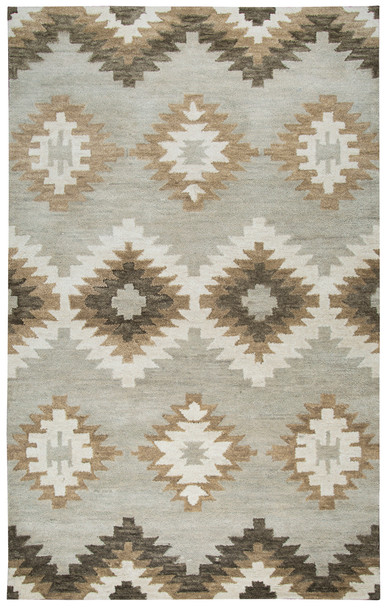 Rizzy Home Leone LO008A Southwestern Motifs Hand Tufted Area Rugs