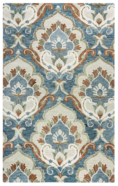 Rizzy Home Leone LO9992 Medallion Hand Tufted Area Rugs