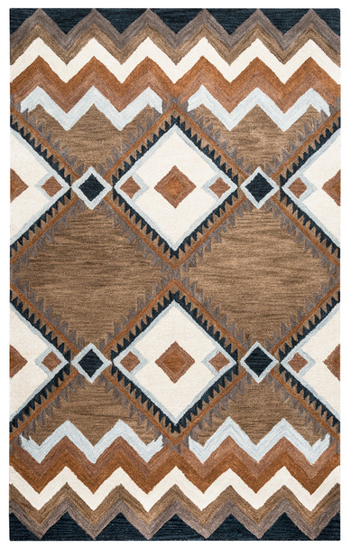 Rizzy Home Tumble Weed Loft TL9147 Southwest/tribal Hand Tufted Area Rugs