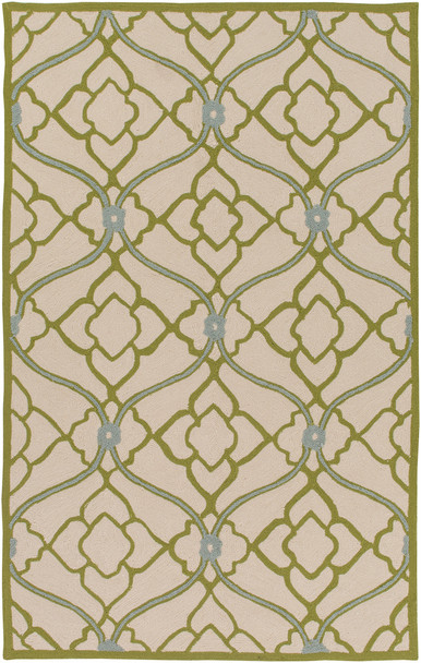 Surya Courtyard CTY-4000 Modern Hand Hooked Area Rugs