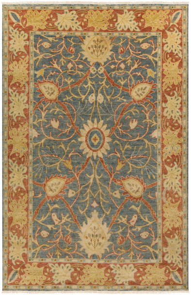 Surya Hillcrest HIL-9016 Traditional Hand Knotted Area Rugs