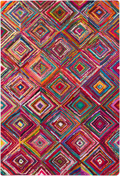Surya Boho BOH-2002 Global Hand Hooked Area Rugs