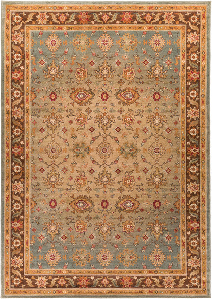 Surya Arabesque ABS-3011 Traditional Machine Woven Area Rugs