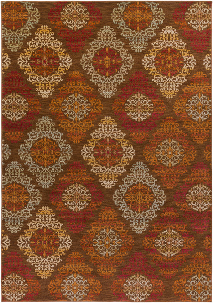 Surya Arabesque ABS-3028 Traditional Machine Woven Area Rugs