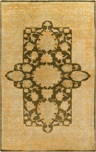 Surya Ainsley AIN-1012 Traditional Hand Knotted - 5'6" X 8'6" Rectangle Area Rug