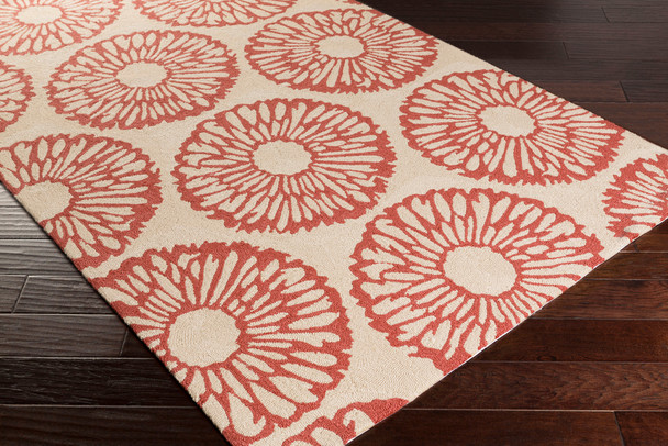 Surya Rain RAI-1220 Modern Hand Hooked - 9' X 12' Rectangle Area Rug