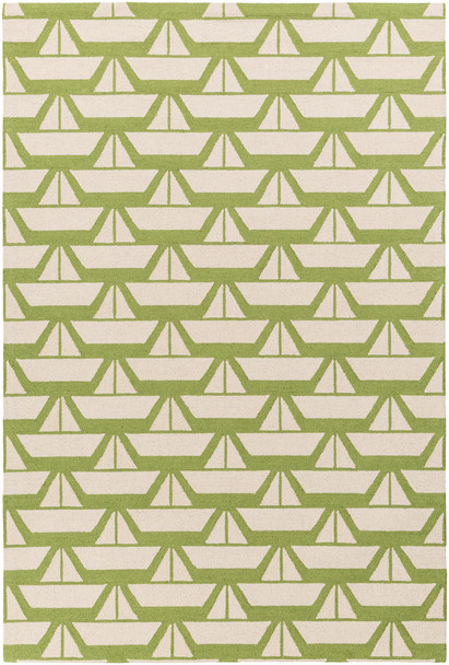 Surya Tic Tac Toe TCT-6001 Modern Hand Hooked Area Rugs