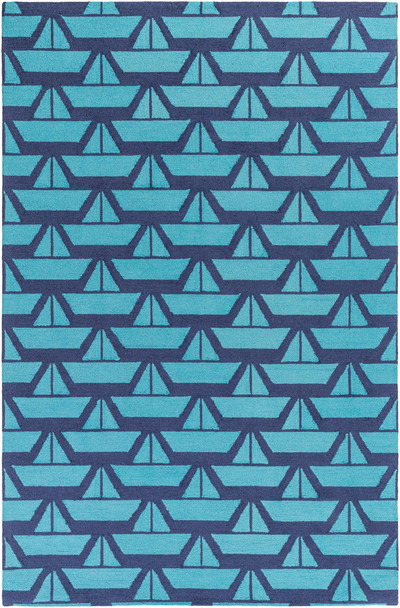 Surya Tic Tac Toe TCT-6002 Modern Hand Hooked Area Rugs