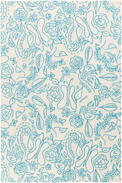 Surya Tic Tac Toe TCT-6008 Modern Hand Hooked Area Rugs