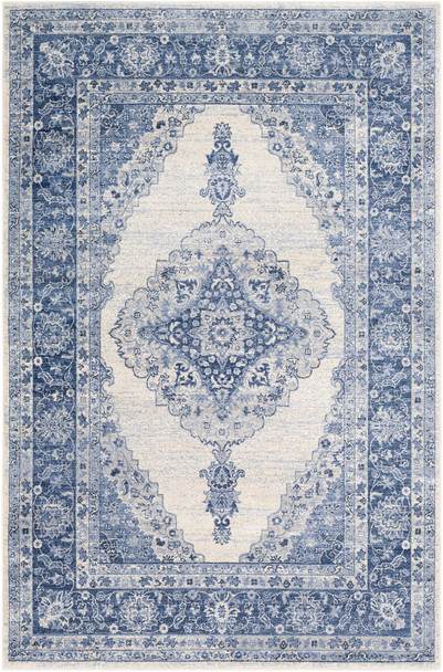 Surya Indigo IGO-2305 Traditional Machine Woven Area Rugs