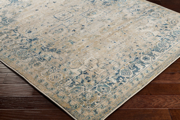 Surya Tharunaya THN-1014 Traditional Machine Woven - 2' X 2'11" Rectangle Area Rug