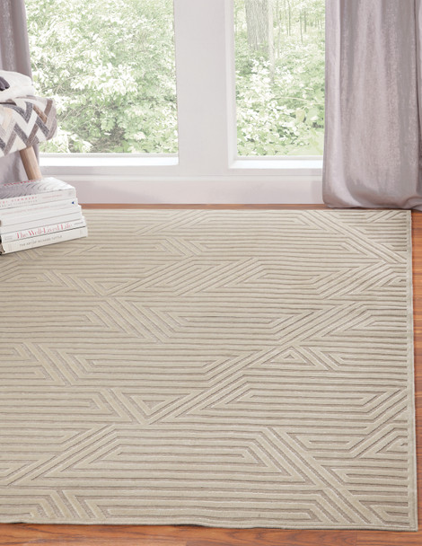 Abacasa Napa 6175 Machine-Woven Ivory Area Rugs