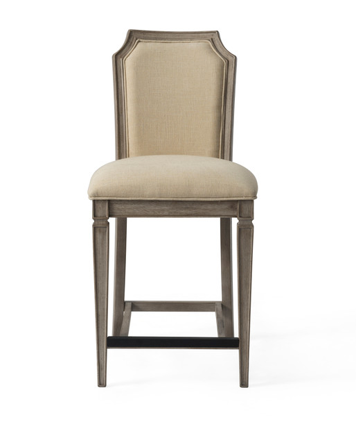 Bassett Mirror Bellamy Upholstered Stool